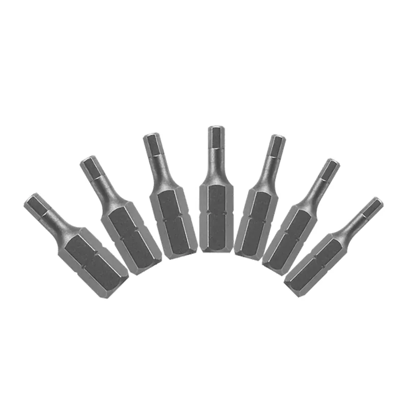 7-pc. Hex Bit Set, 1-in.