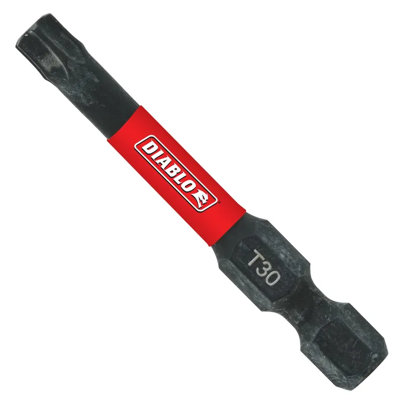 Torx 30 X 2 In. L Driver Bit Black Oxide 5 Pk