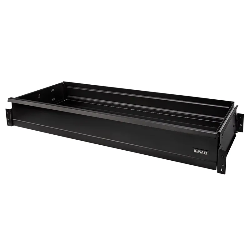 18 In. W X 6.5 In. H Drawer Kit Steel Black For Storage Racks