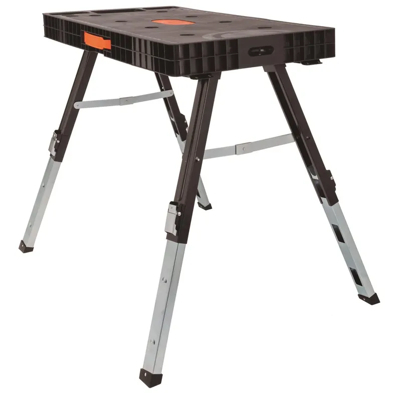 Plus 5-in-1 Workbench, Saw Horse, Scaffold, Dolly & Creeper - 330 Lb Capacity