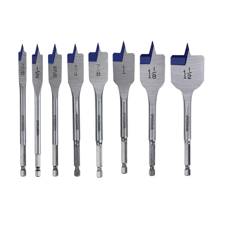 Speedbor Pro Spade Drill Bit Set, 8-pc.