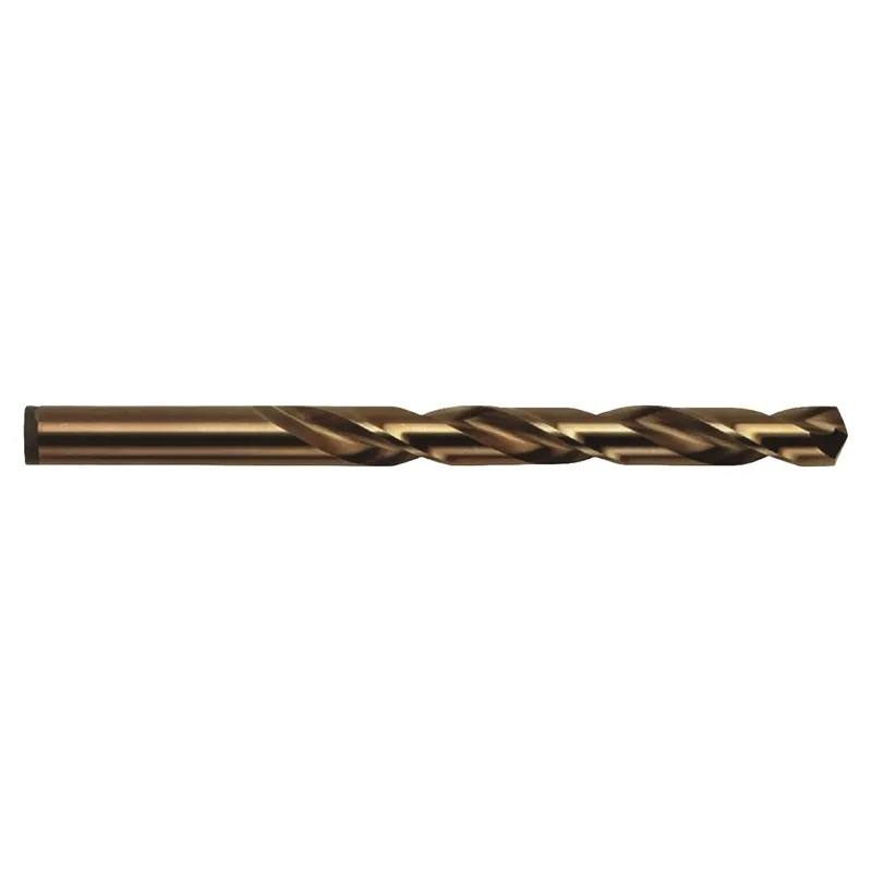 27/64 In. X 5-3/8 In. L Cobalt Alloy Steel Drill Bit Straight Shank