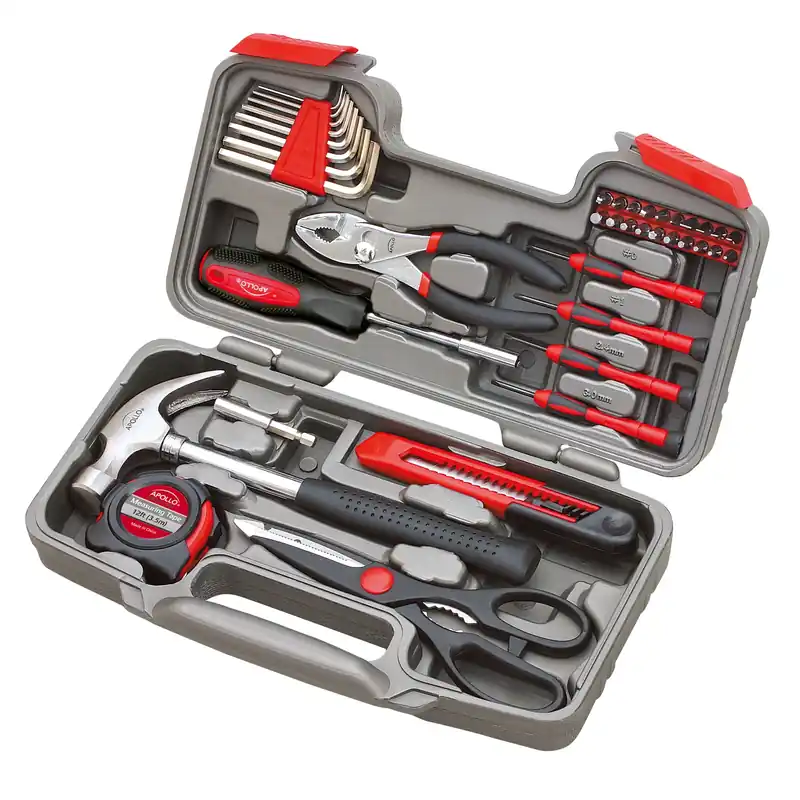 39-piece General Tool Kit With Screwdrivers And Hand Tools