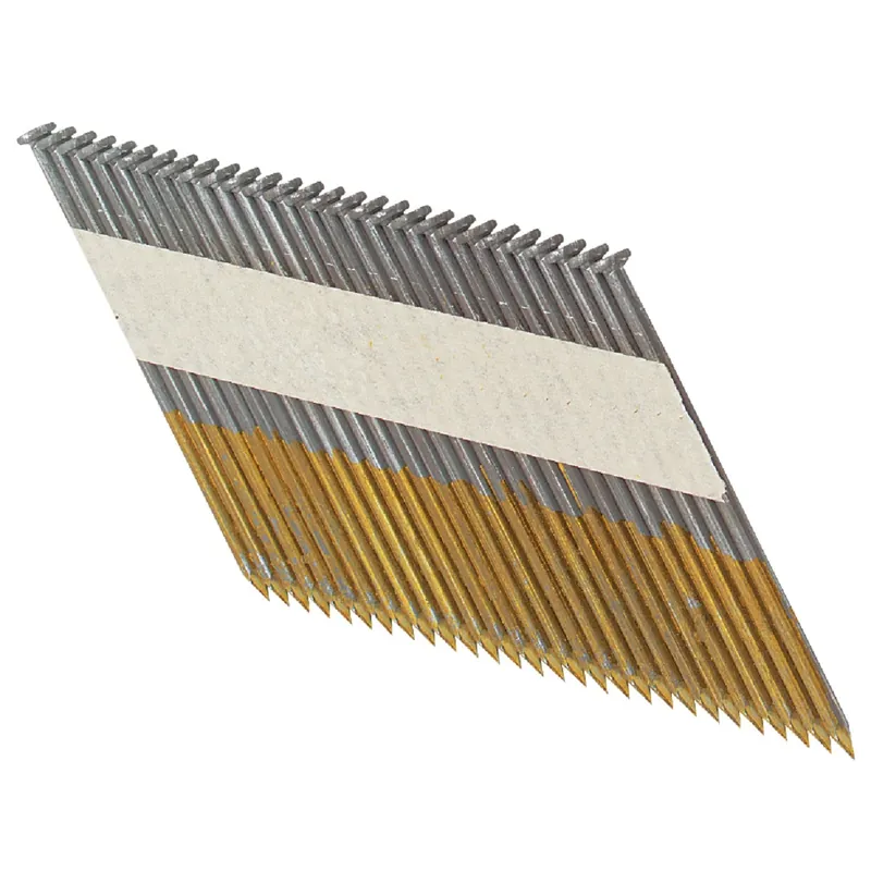 Grip-rite 3-1/4 In. L X 11 Ga. Angled Strip Bright Framing Nails 30 Deg 2000 Pk