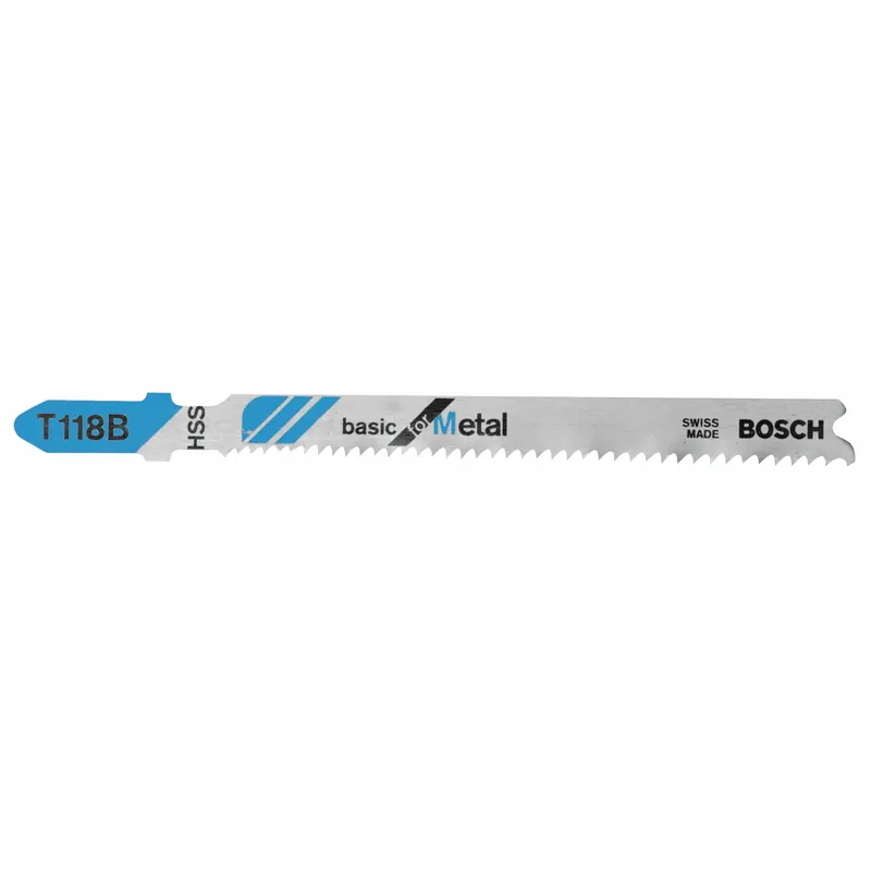 3-5/8 In. High Carbon Steel T-shank Jig Saw Blade 14 Tpi 5 Pk