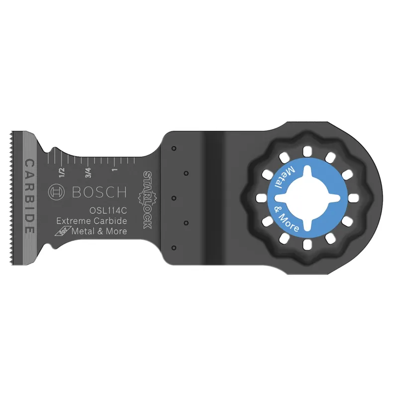 Starlock 1-1/4 In. X 4 In. L Carbide Plunge Blade 1 Pk