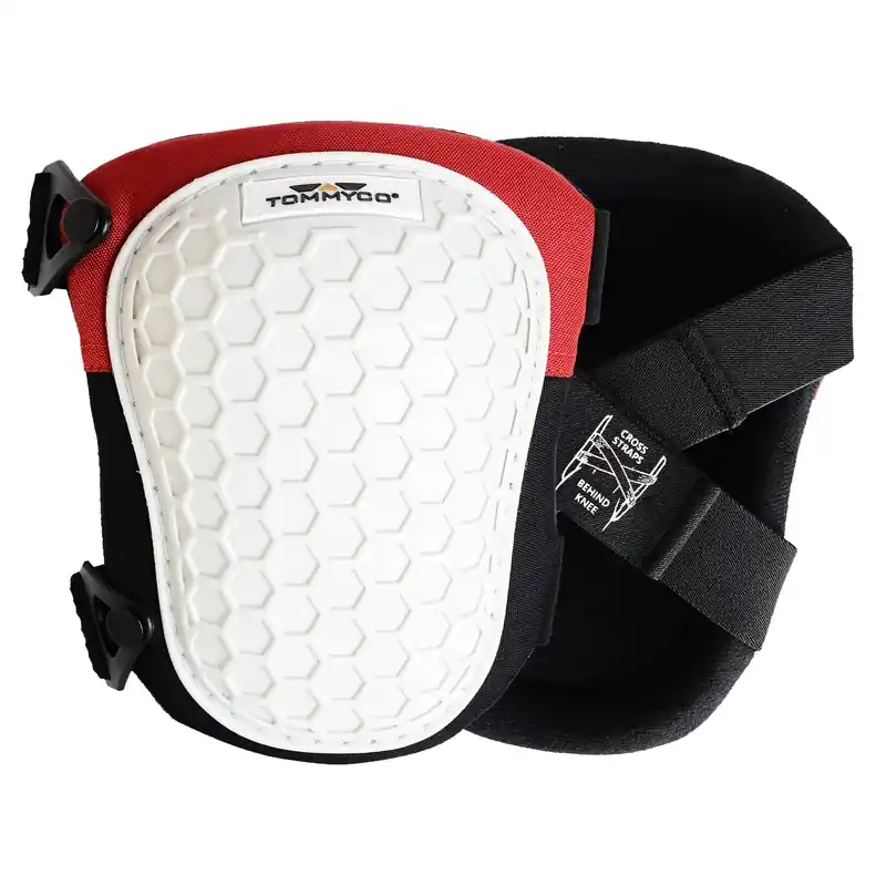 6.5 In. L X 3.5 In. W Foam Knee Pads Black/white