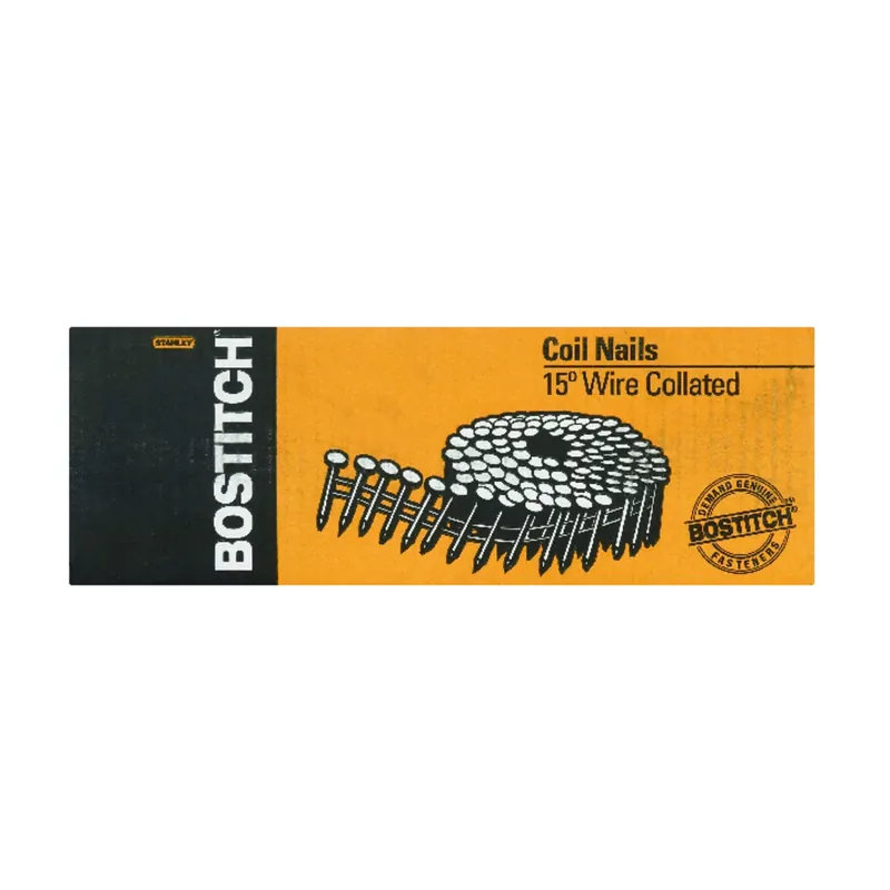 2 In. L Angled Coil Coated Framing Nails 15 Deg 3600 Pk