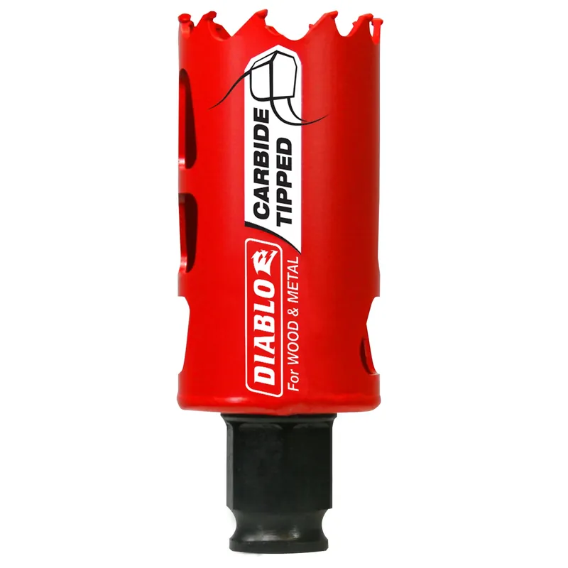 Hole Saw, Carbide-tipped, 1-3/8-in.