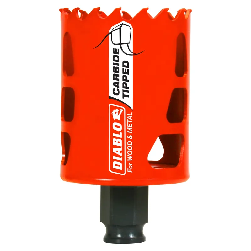 Hole Saw, Carbide-tipped, 2-in.