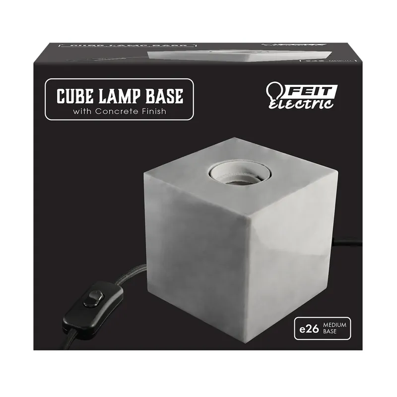 Industrial Vintage Style Table Lamp Base, Gray