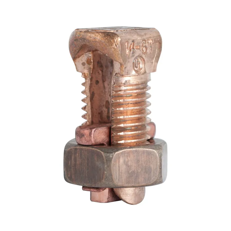 2-2/0 Awg Split-bolt Connector Copper 2 Pk