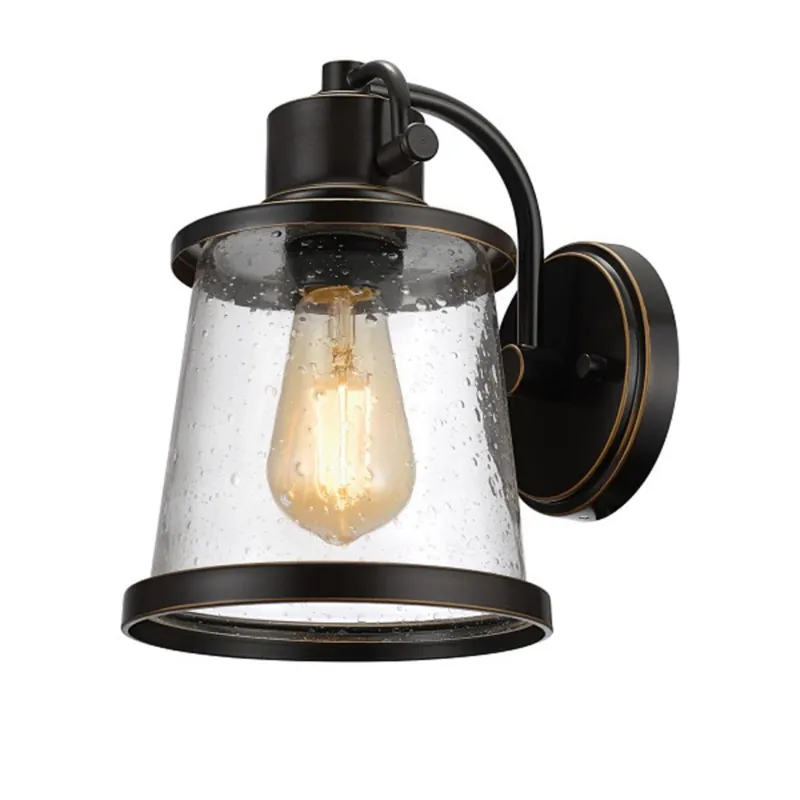 Outdoor Wall Sconce, Oil-rubbed Bronze