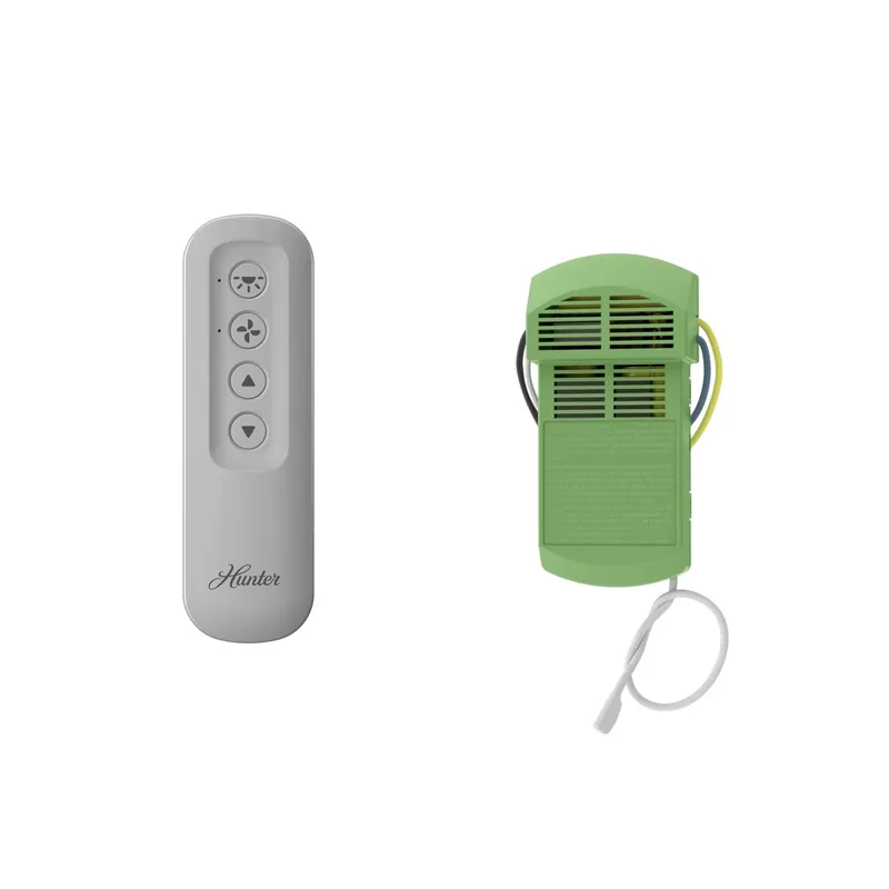 Gray Plastic Remote Control With Receiver For Ceiling Fans - Model 99770