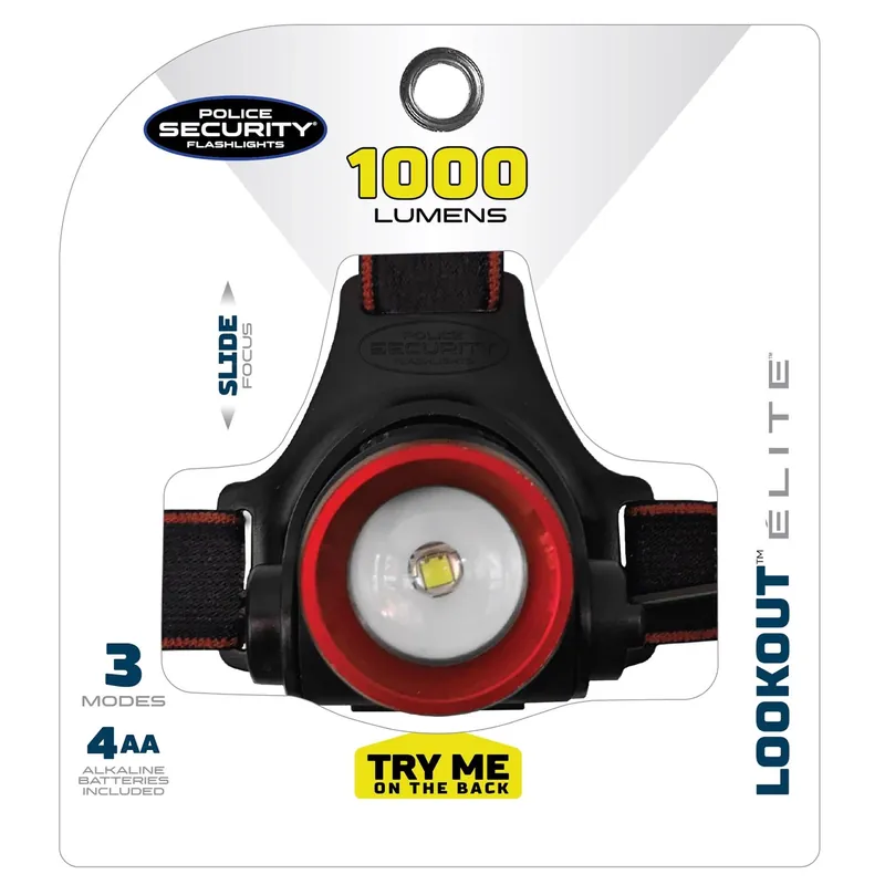 Lookout Ultra-bright Led Headlamp, 1000 Lumens, 3 Modes