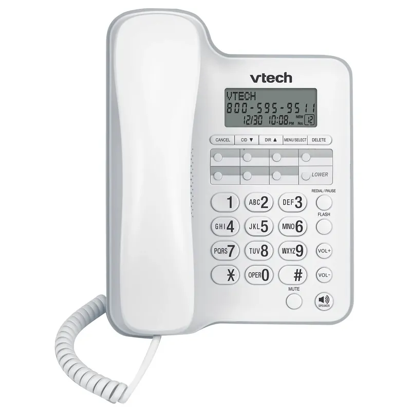 1 Pk Digital Telephone White