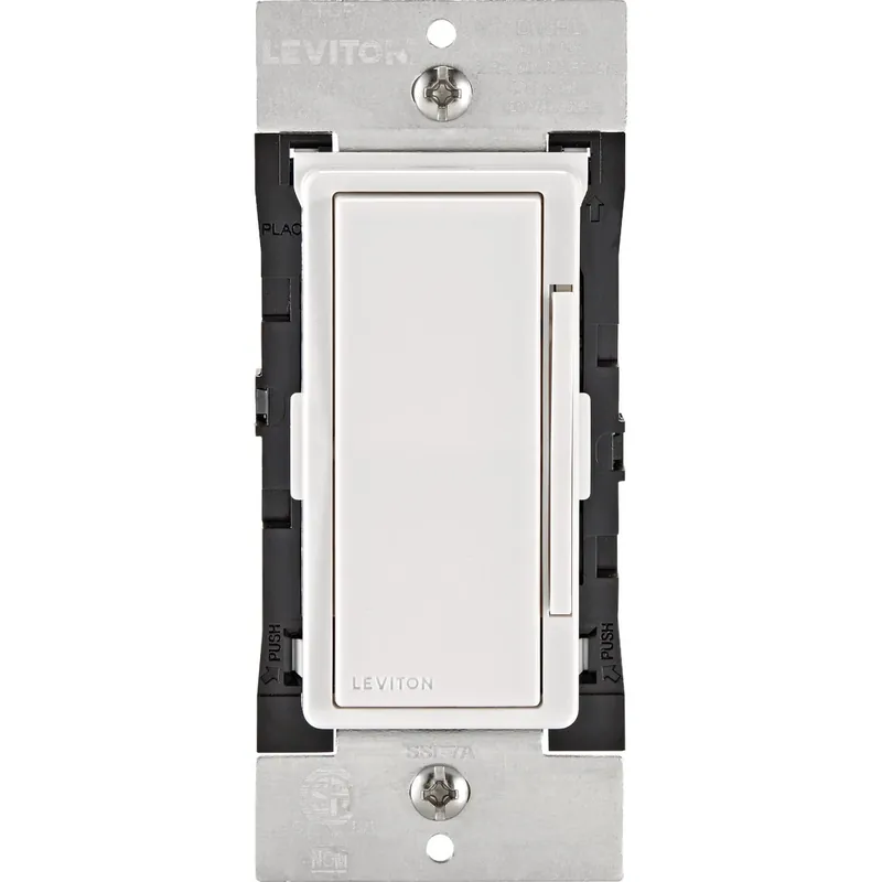 Decora White Toggle Smart-enabled Dimmer Switch 1 Pk