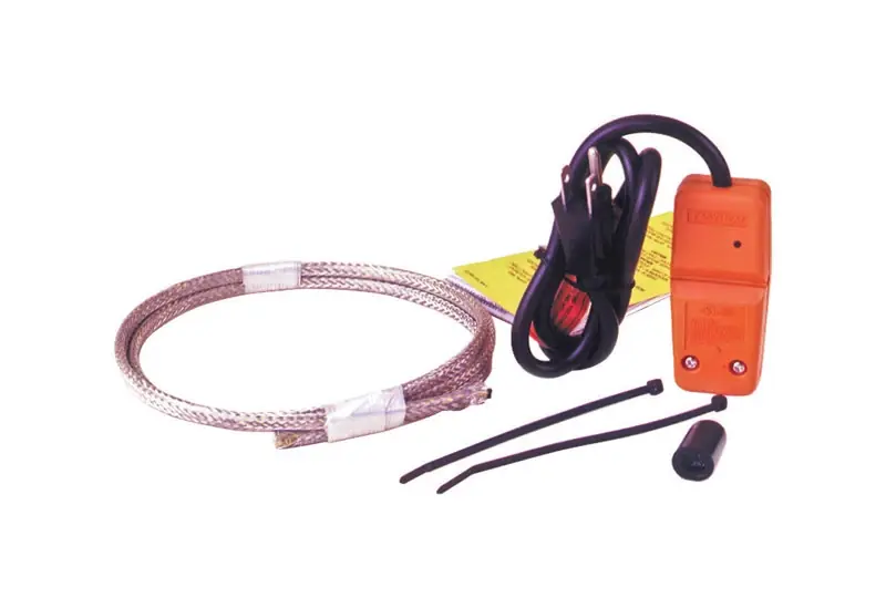 Freeze Free Pipe Heating Cable, Self-regulating, 5 Ft