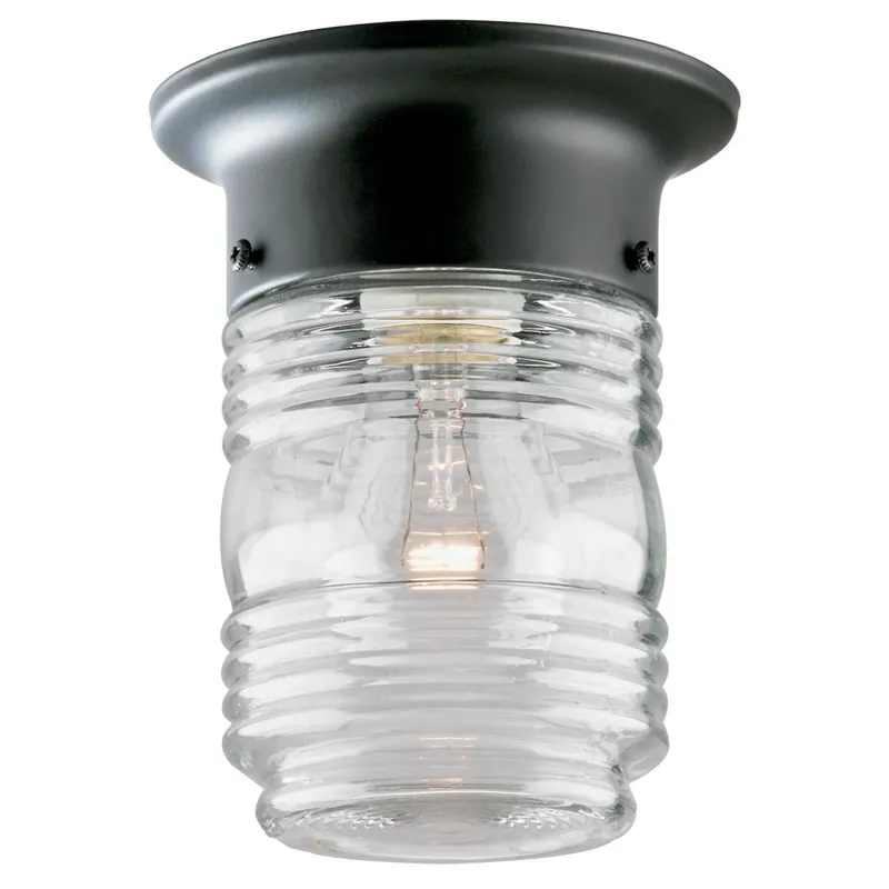 Jelly Jar Light Fixture, 60-watt Max