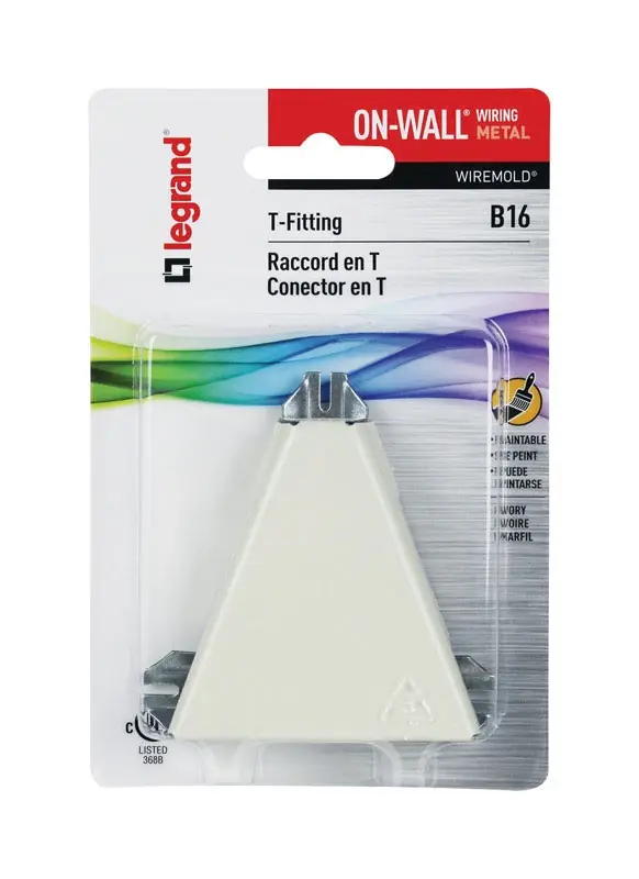 On-wall T-fitting 1 Pk