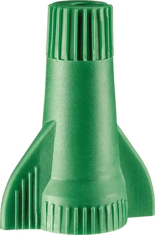 Greengard 14-10 Ga. Copper Wire Wire Connector Green 100 Pk