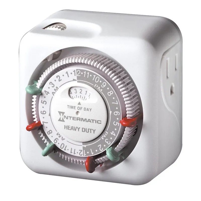 Tn311k 125v Heavy-duty Indoor Plug-in Timer With Manual Override