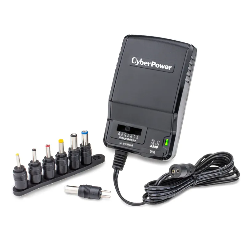 Cpuac1u1300 Universal Power Adapter 3-12 Vdc 1300ma With Usb Charging Port