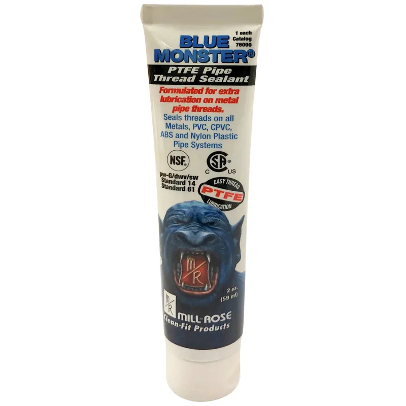 Blue Monster White Pipe Thread Sealant 2 Oz