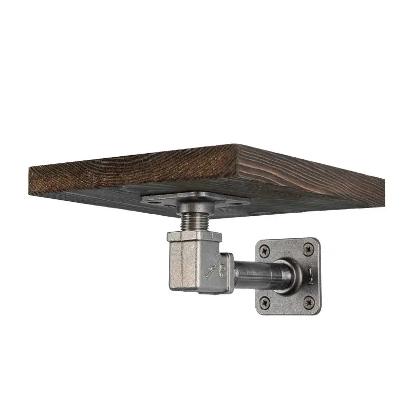 8 In. W X 8 In. D Black Wood Boulder Shelf Kit 1 Pk