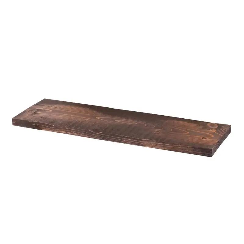 7-1/4 In. W X 36 In. D Brown Wood Shelf 1 Pk