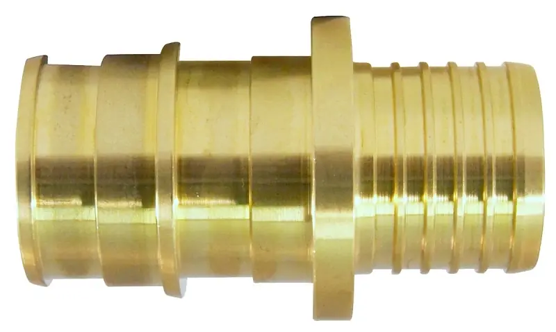 1/2 In. Barb In To X 1/2 In. D Pex Barb Brass Coupling