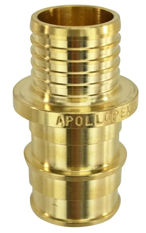 Pex-a 3/4 In. Expansion Pex In To X 3/4 In. D Barb Brass Coupling