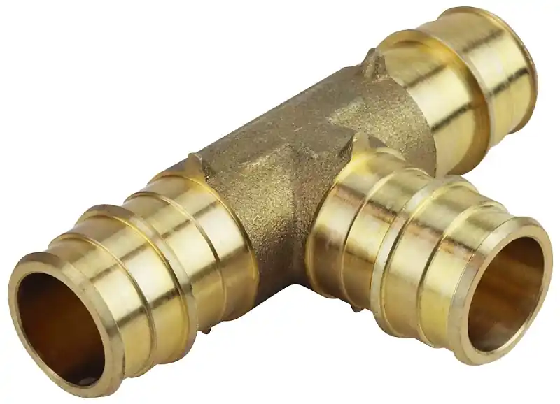 Pex-a 3/4 In. Expansion Pex In To X 3/4 In. D Barb Brass Tee