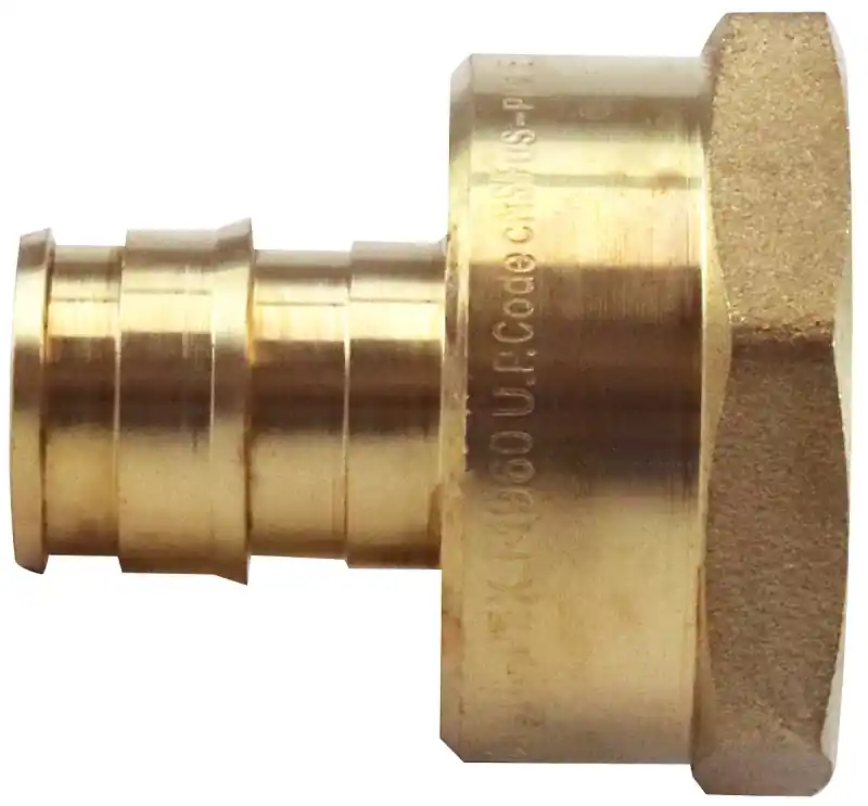 Pex-a 1/2 In. Expansion Pex In To X 3/4 In. D Fnpt Brass Adapter