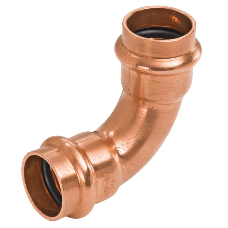 1 In. Press X 1 In. D Press Copper 90 Degree Elbow 10 Pk