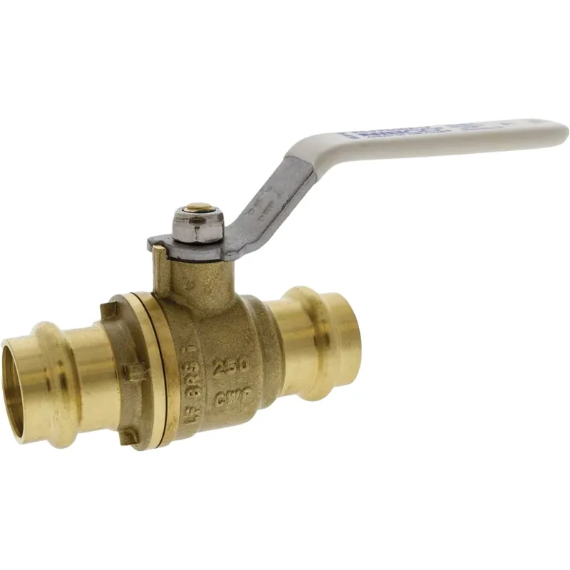 Ball Valve, 1/2 In. Press By Press