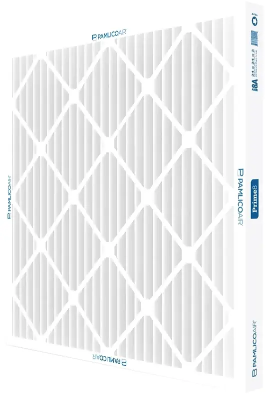 18 In. W X 20 In. H X 1 In. Pleated 8 Merv Pleated Air Filter 1 Pk