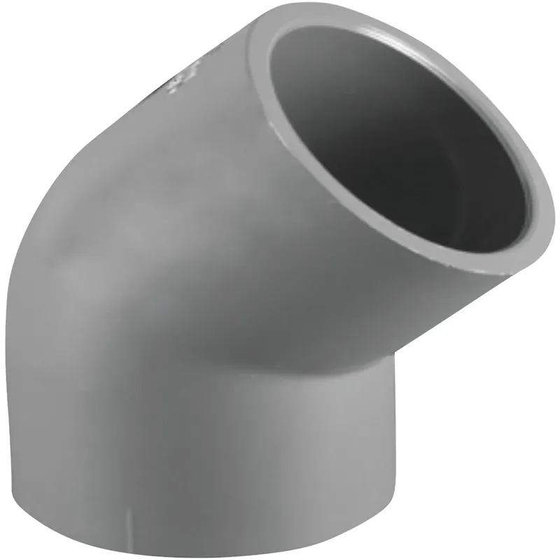 Schedule 80 1 In. Slip X 1 In. D Slip Pvc 45 Degree Elbow 1 Pk