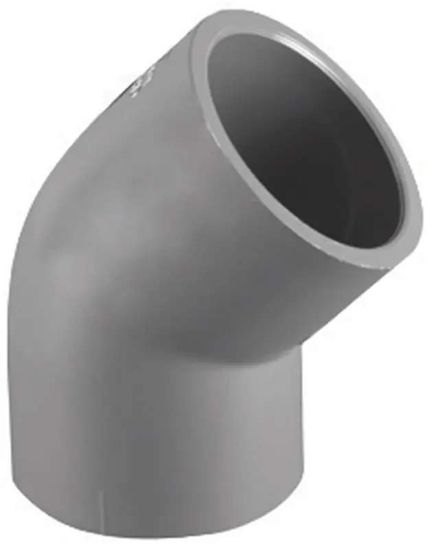 Schedule 80 2 In. Slip X 2 In. D Slip Pvc Elbow 1 Pk