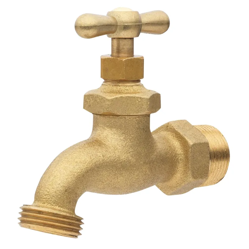 3/4 In. Mip Pc X 3/4 In. Mht Brass Hose Bibb