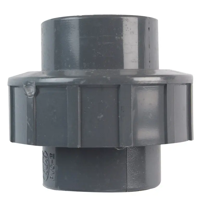 Schedule 80 1-1/4 In. Fpt X 1-1/4 In. D Fpt Pvc Union 1 Pk