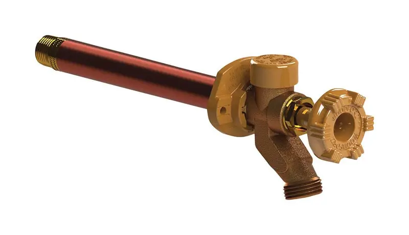 Model 17 1/2 In. Mpt X 1/2 In. Sweat Anti-siphon Brass Freezeless Wall Faucet