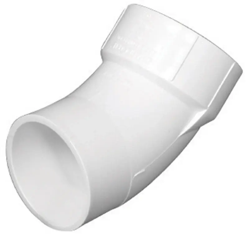 Schedule 40 3 In. Hub X 3 In. D Spigot Pvc Street Elbow 1 Pk