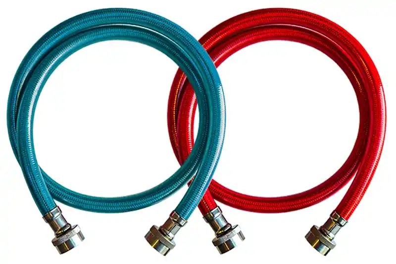 Rubber Washing Machine Hose 3/8 In. Diameter X 4 Ft. Length