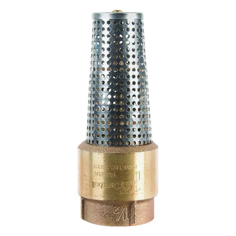 1-1/2 In. D Fnpt X Fnpt Lead-free Brass Foot Valve Fv-6tlf