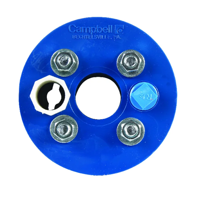 Abs Plastic 1 In. Well Seal With Pvc Gasket And Zinc-plated Bolts