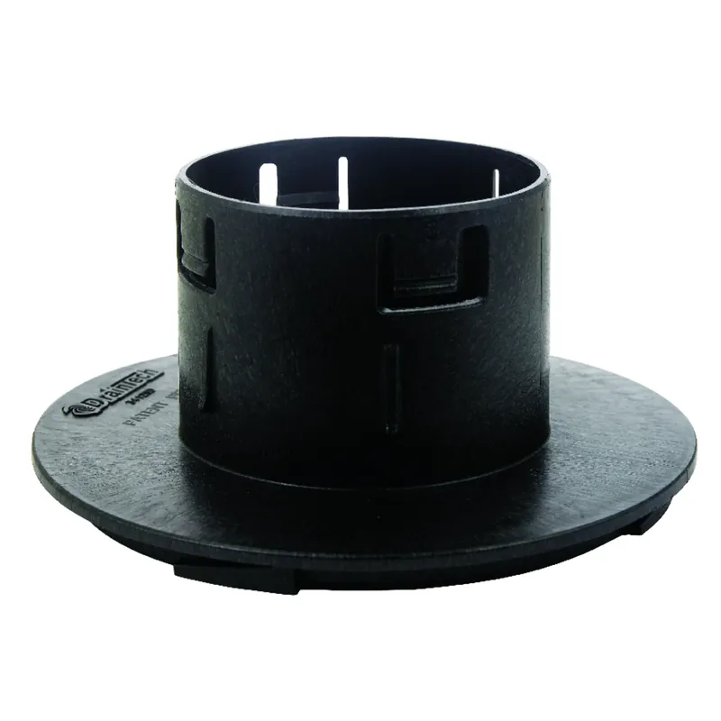 4 In. Snap Each Slip Plastic Basin End Outlet 1 Pk