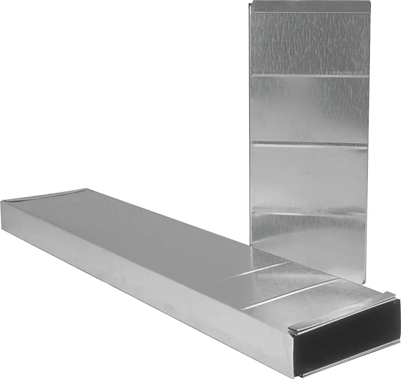 3-1/4 In. D X 24 In. L Galvanized Steel Stack Duct