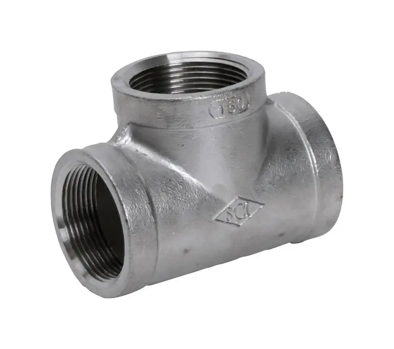 1 In. Fpt X 1 In. D Fpt Stainless Steel Tee - Lead-free