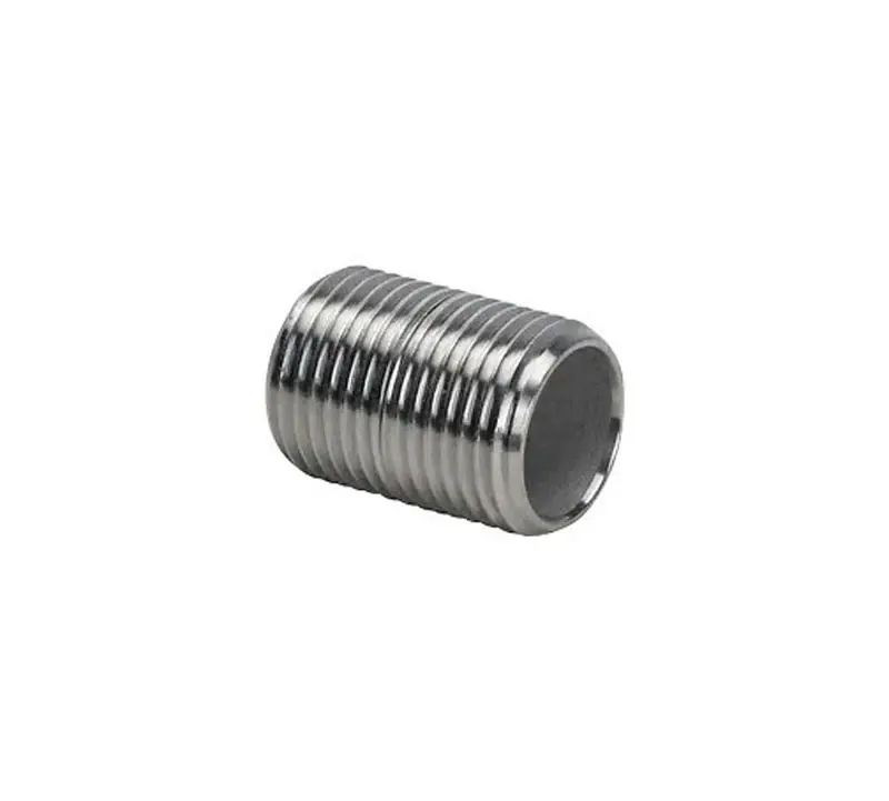 1 In. Mpt Stainless Steel Close Nipple - Durable And Lead-free